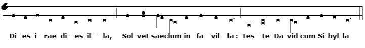 Dies Irae Chant